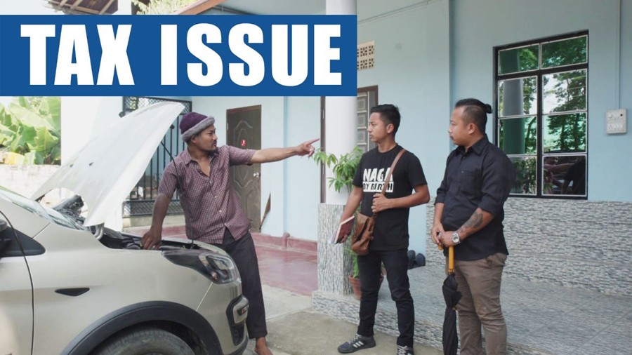 A still from the video title ‘My Name...Not for Sale’ produced by Department of Income Tax in collaboration with Dreamz Unlimited Dimapur. (Photo Courtesy: Dreamz Unlimited)